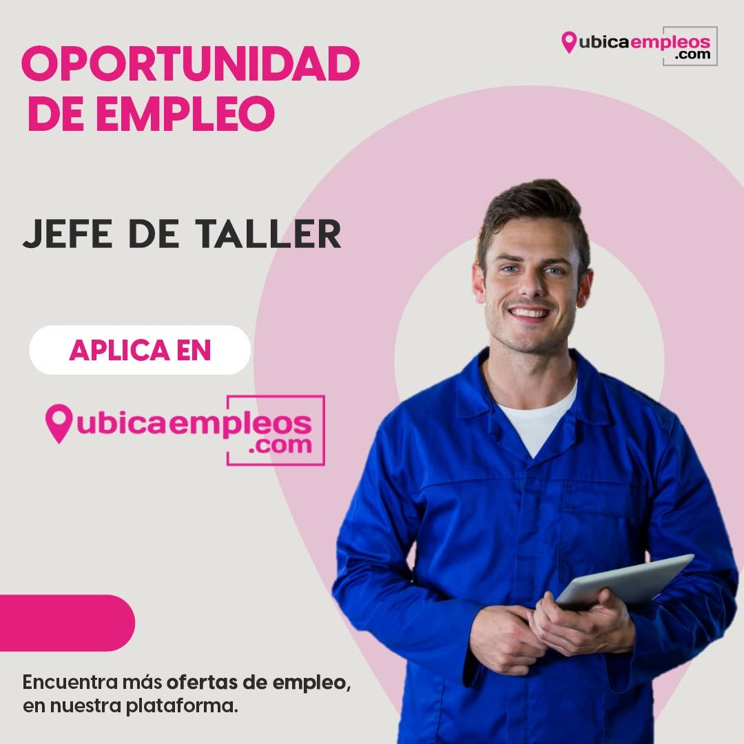 JEFE DE TALLER